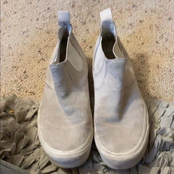 Suede tall slip on vans - Picture 2 of 6